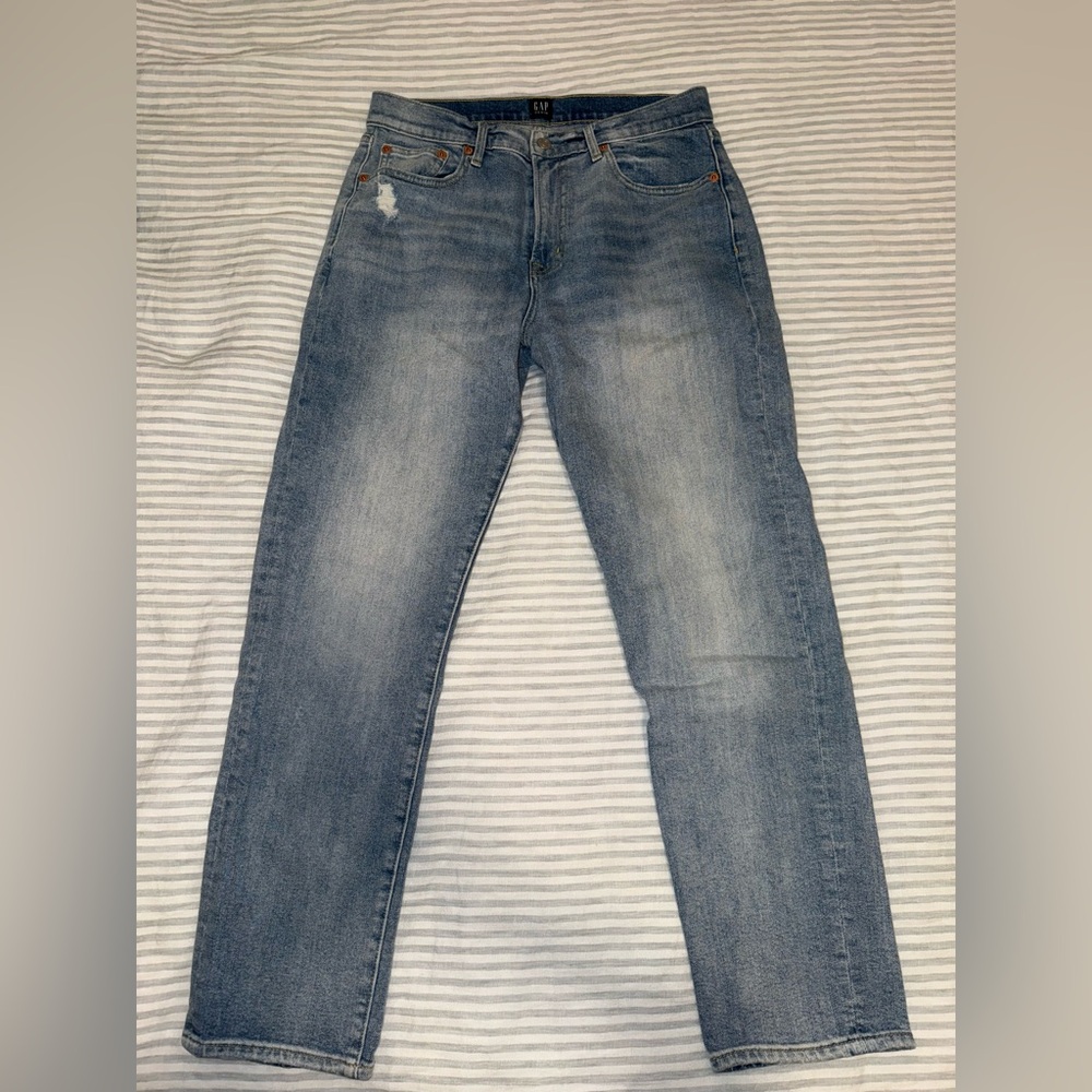 GAP Classic Blue Straight Leg Jeans
